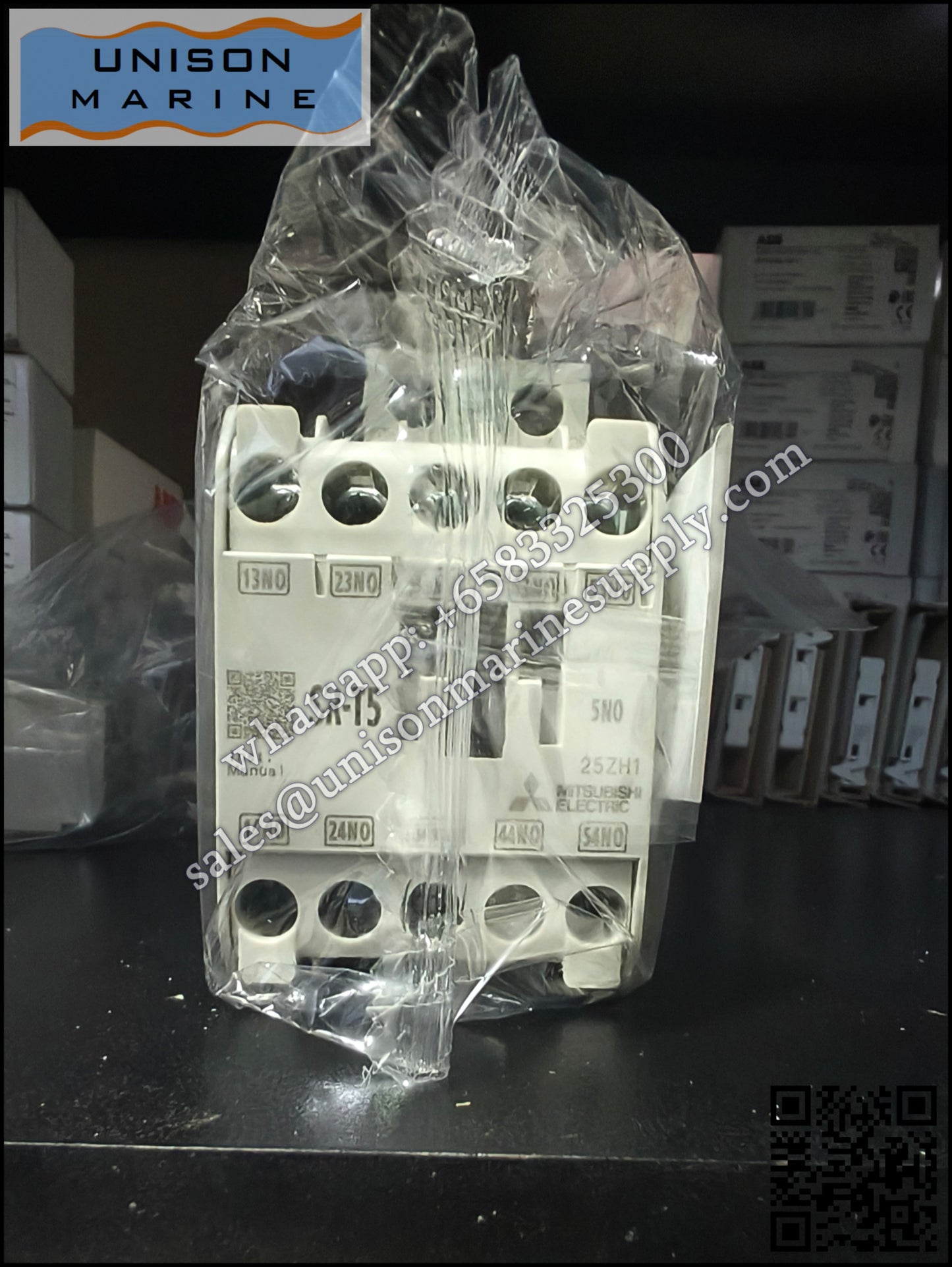 MITSUBISHI Magnetic Contactors: SR-T5,1NO+1NC AC110-127V