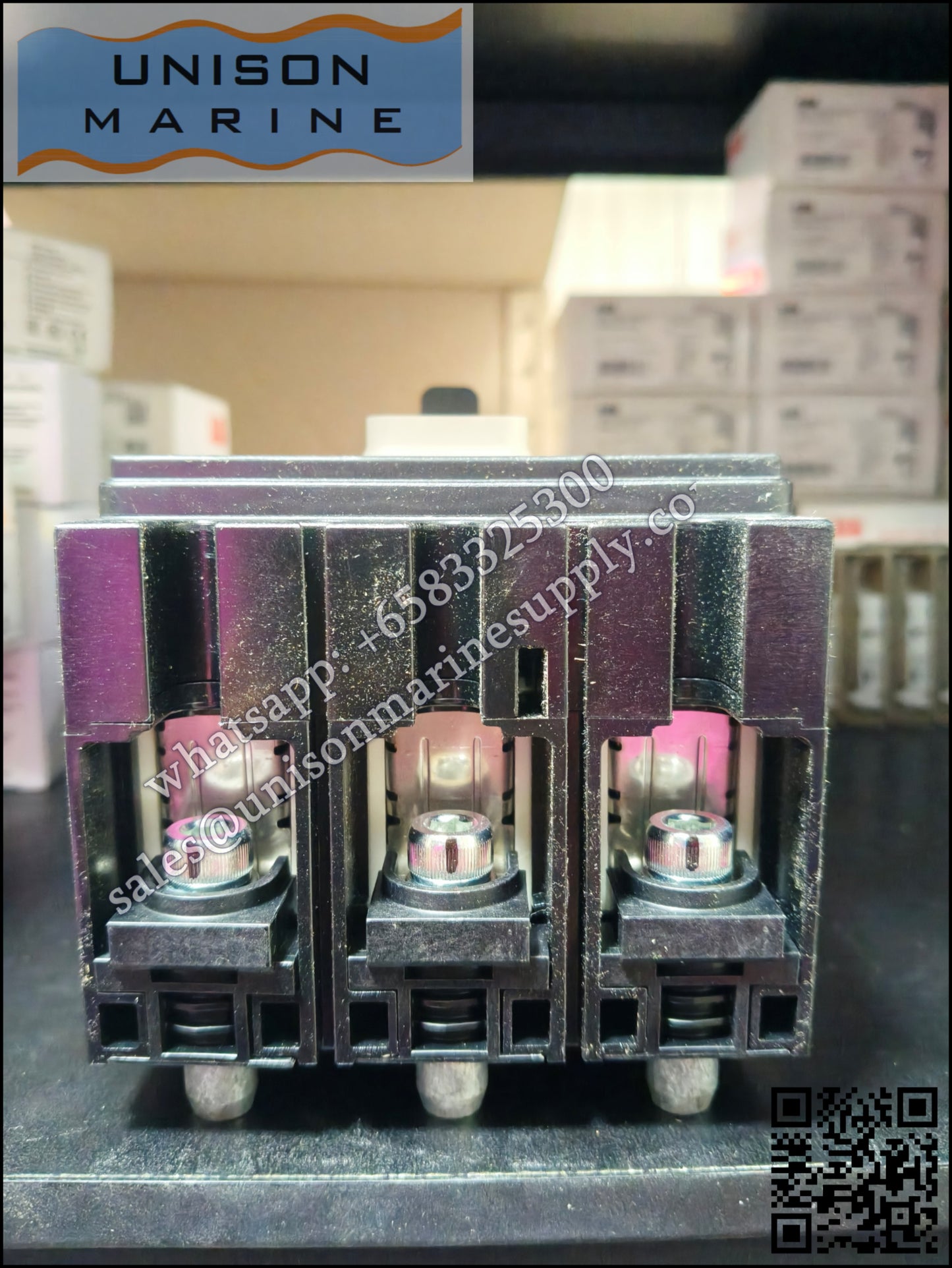 Hyundai Marine Circuit Breaker (MCCB) - HGP250H 3P 150A
