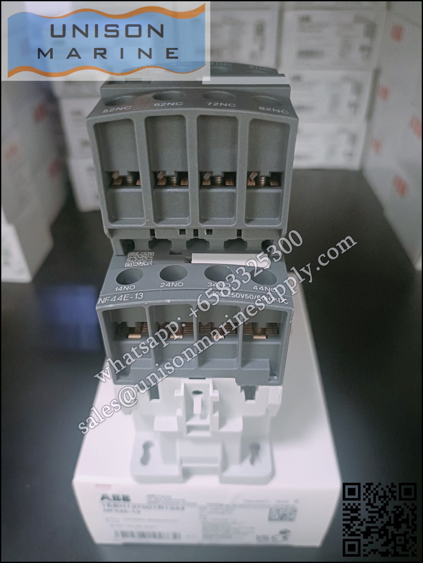 ABB Magnetic Contactors Relay : NF44E-13 100-250V50/60HZ-DC, 1SBH137001R1344