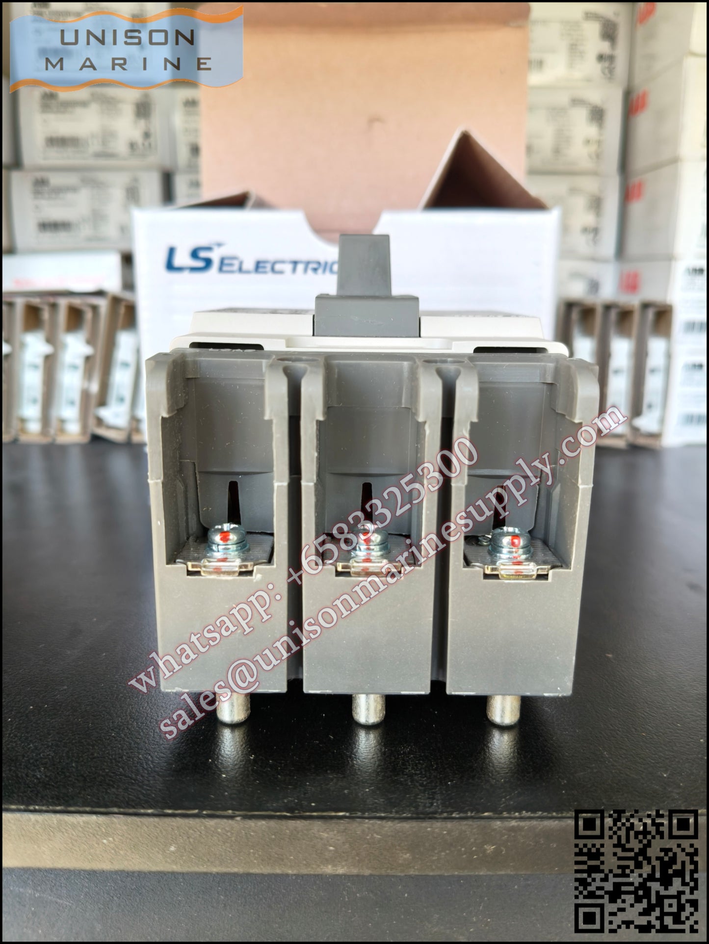 LS Metasol marine circuit breaker- ABN103C 3P 15A Fixed / Plug-in Type