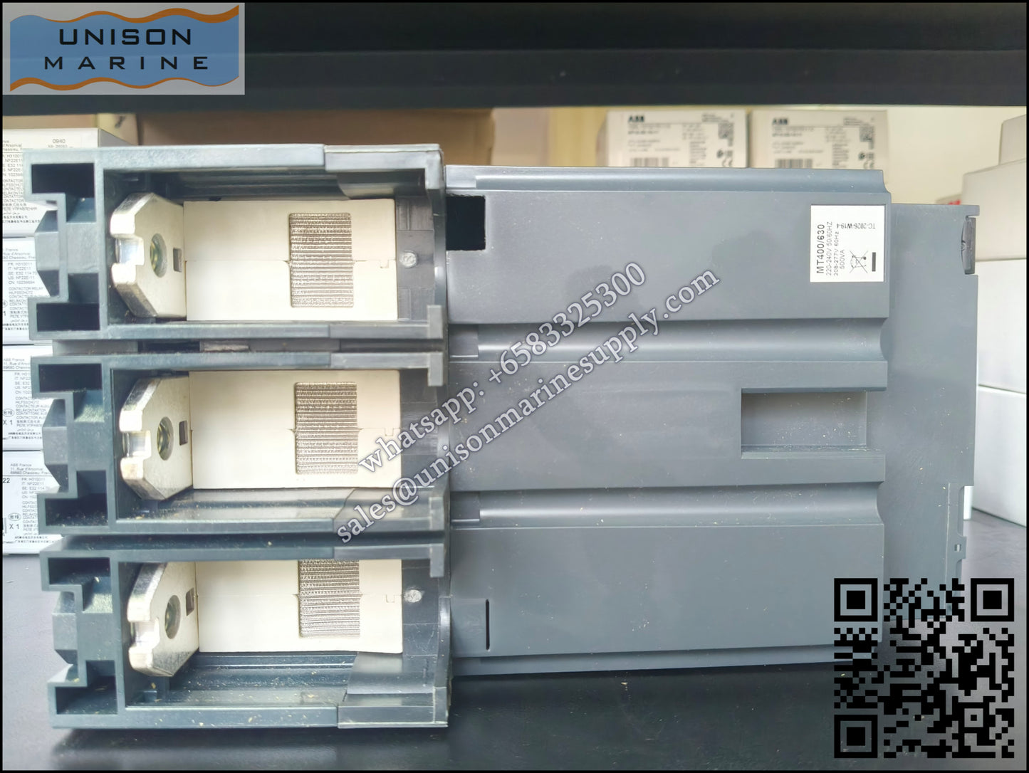 Schneider Electric circuit breaker - NSX400N 50kA AC 3P3D 400A Mic 5.3A Trip Unit MT220,C40N35A400M1