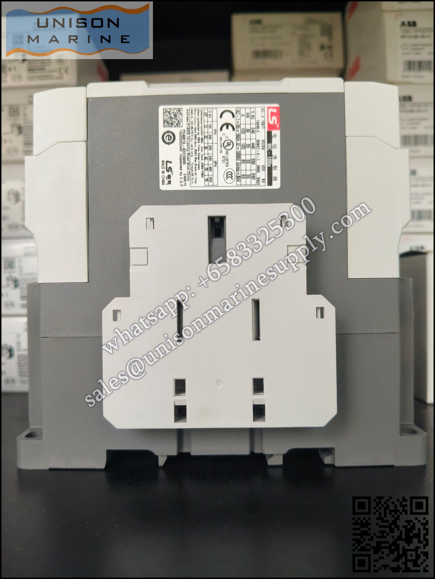 LS ELECTRIC - Contactor MC-100A 220VAC 1A1B