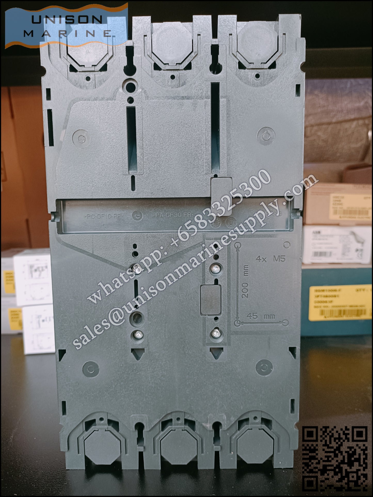 Schneider Electric circuit breaker -  ComPact NSX630N 50kA at 415VAC MicroLogic 2.3 630A 3P3D