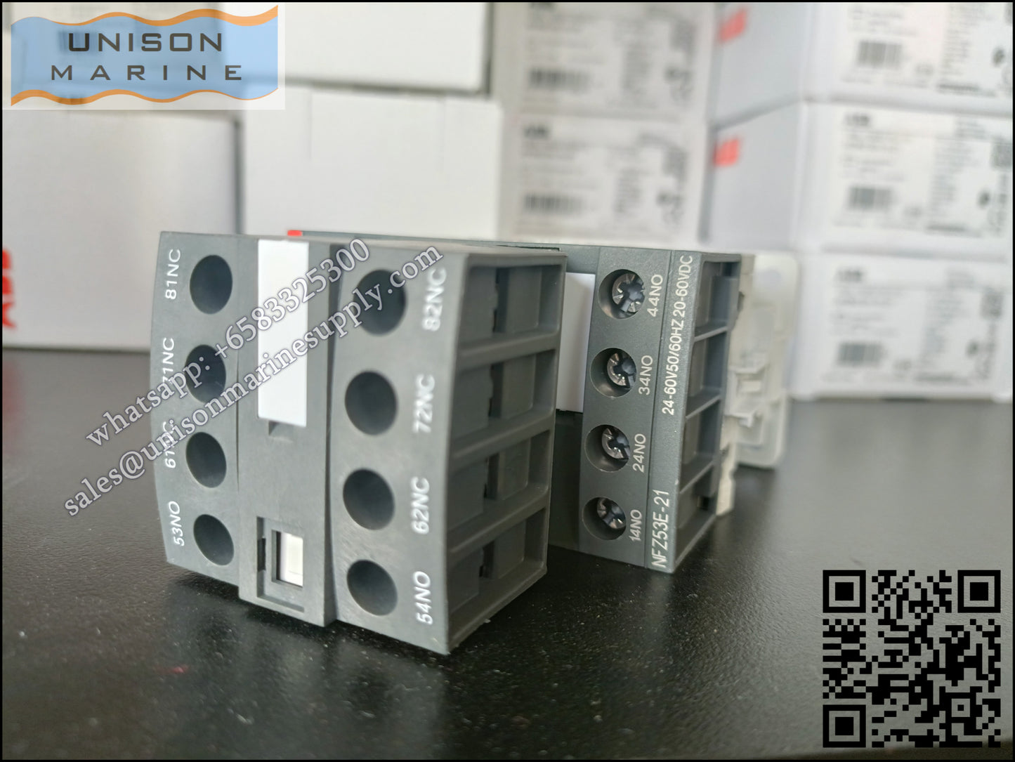 ABB Magnetic Contactors Relay : ABB Magnetic Contactors Relay :  NFZ53E-21 24-60V50/60HZ 20-60VDC , 1SBH136001R2153