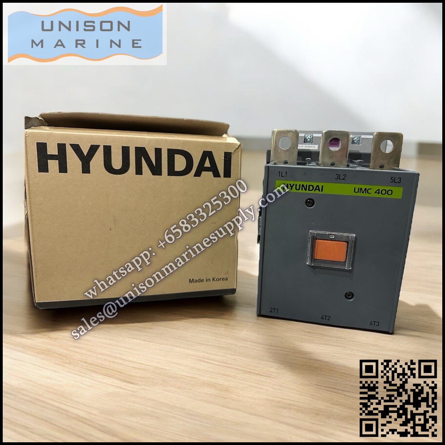 Hyundai Marine Magnetic Contactors: UMC400