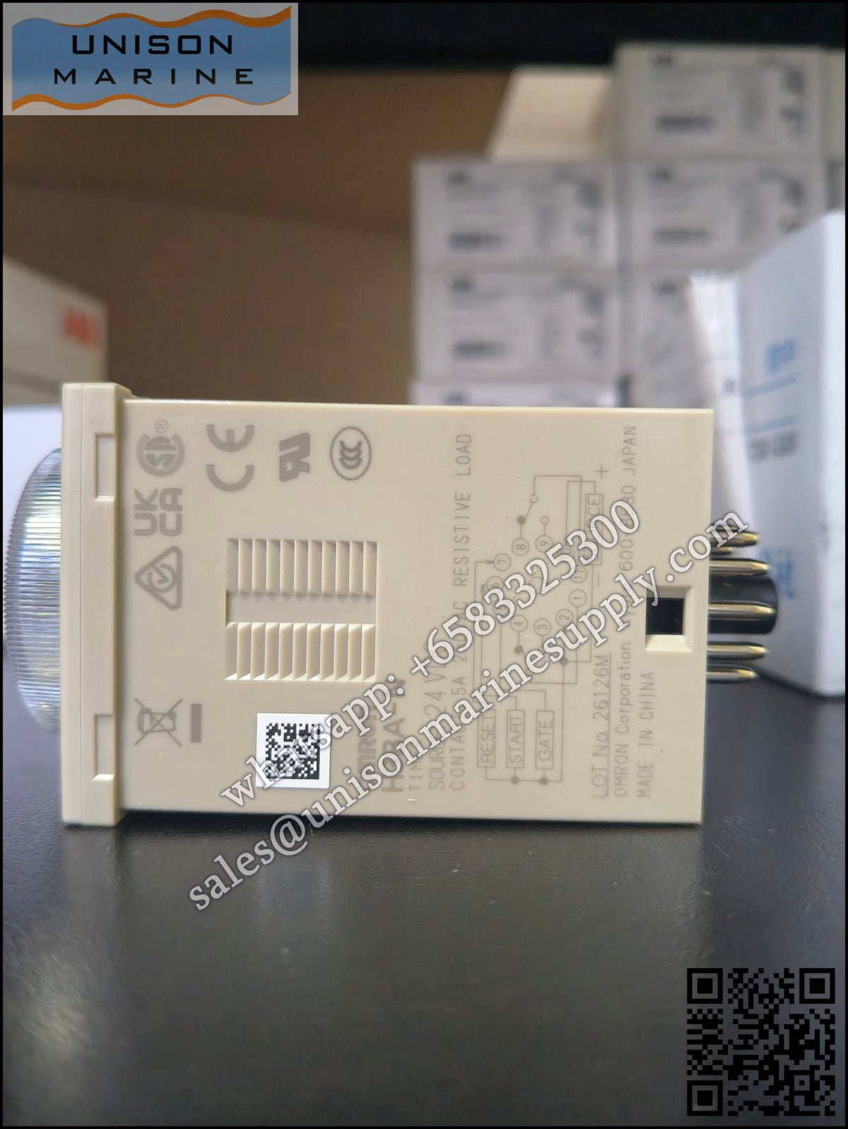 Omron Solid-state Timer: H3BA-N, 1.2s to 300h 24VDC