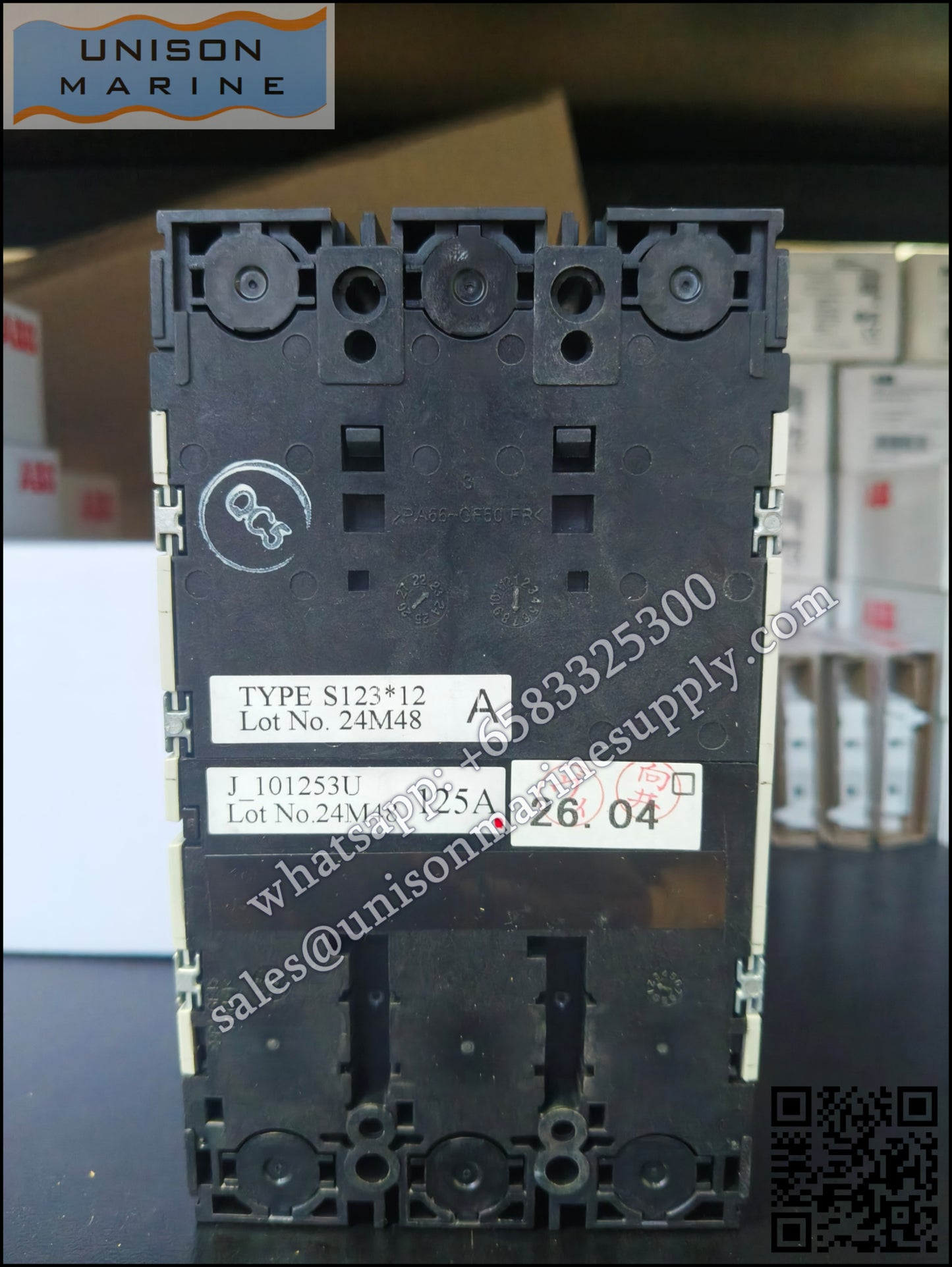 TERASAKI Molded Case Circuit Breaker: E125-NJ 3P 125A FC