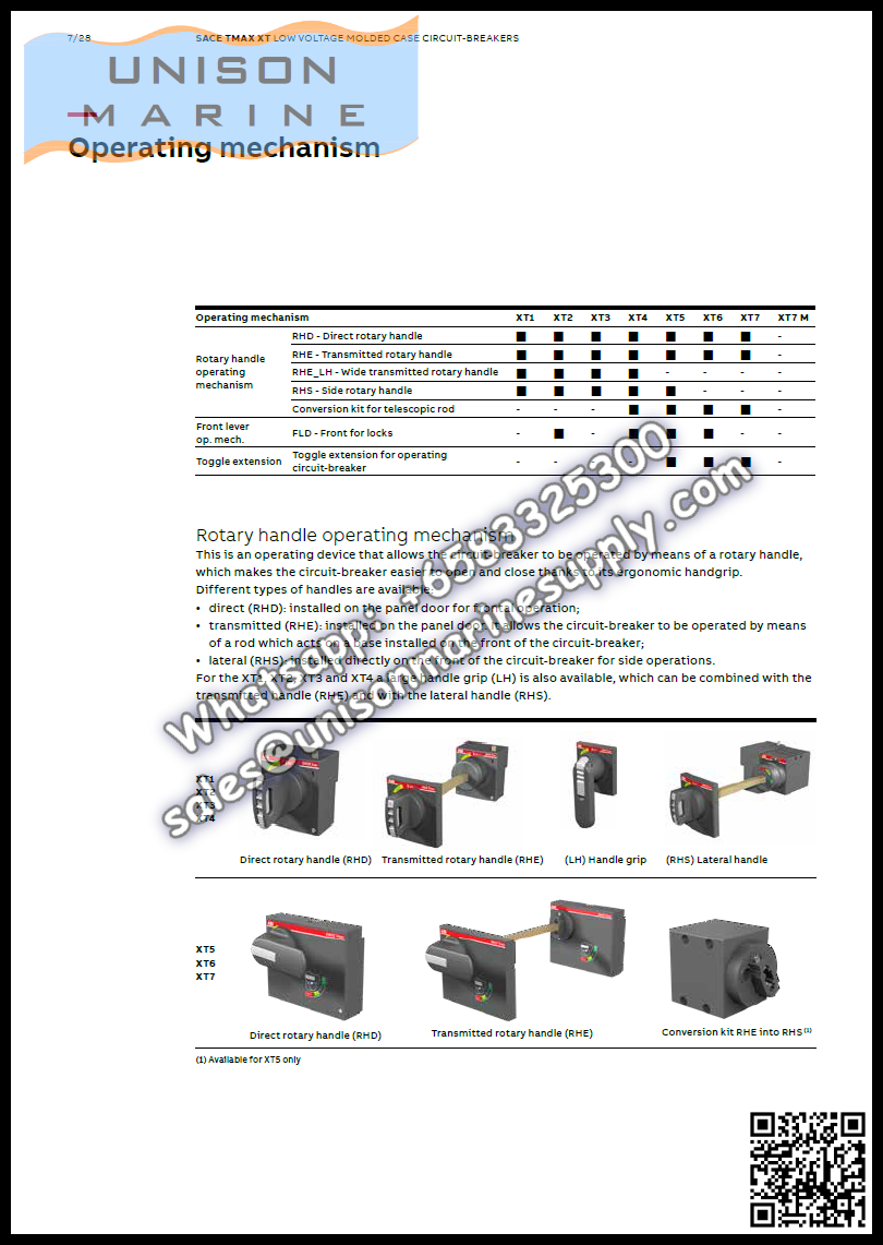 ABB Circuit Breaker(MCCB) T5D 400 3p F F / 1SDA054599R1
