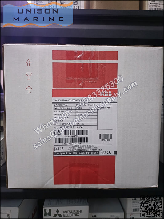 ABB Circuit Breaker(MCCB) : T5H 400 TMA 400-4000 3p F F