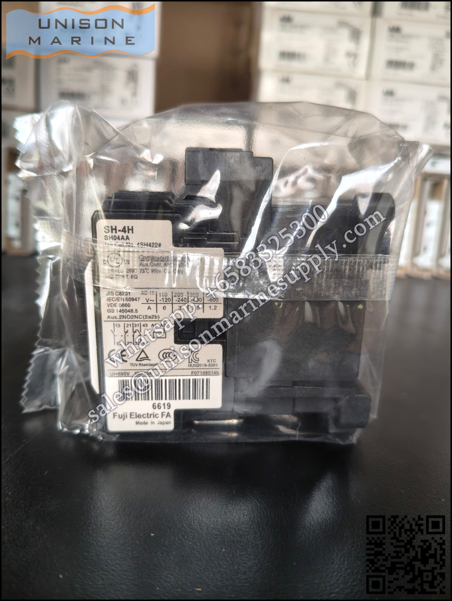 FUJI Magnetic Contactors: SH-4H