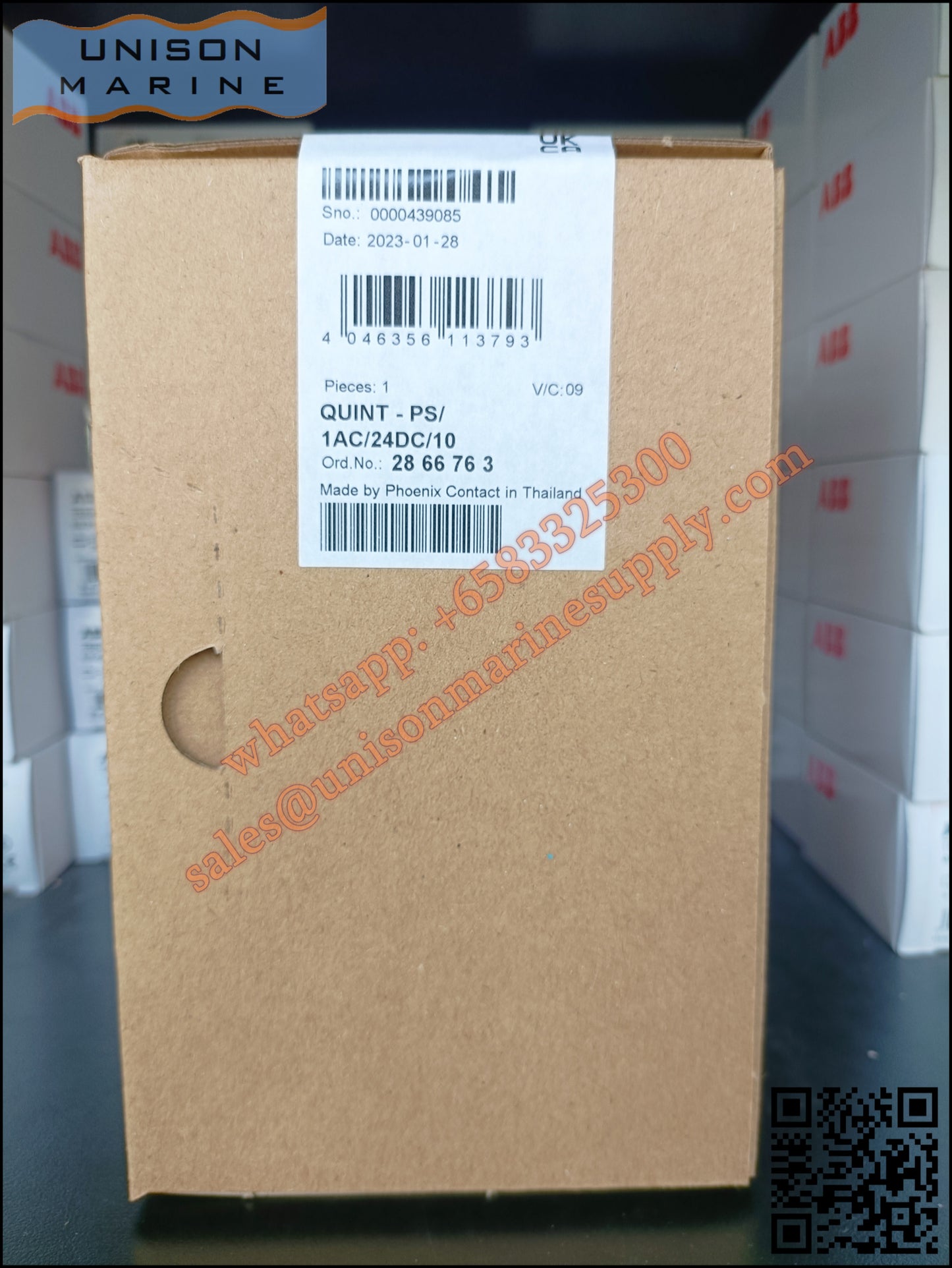 Phoenix Contact DIN Rail Power Supply：QUINT-PS/1AC/24DC/10,2866763