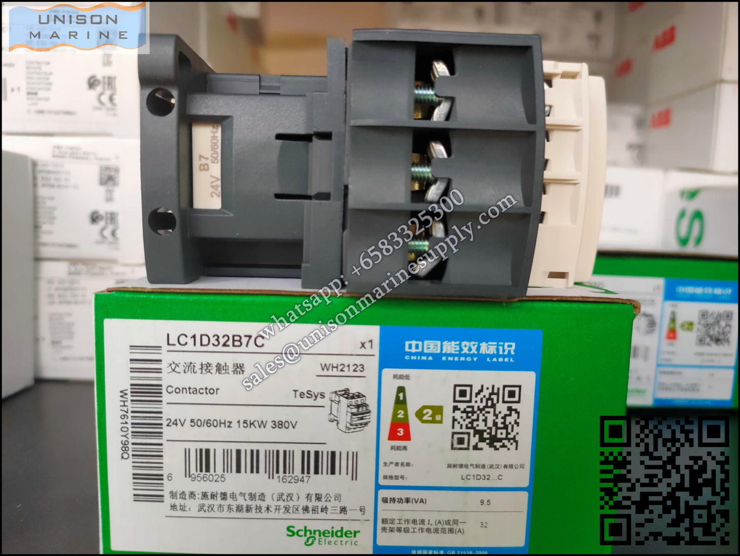 Schneider TeSys Deca Contactors : LC1D32B7C