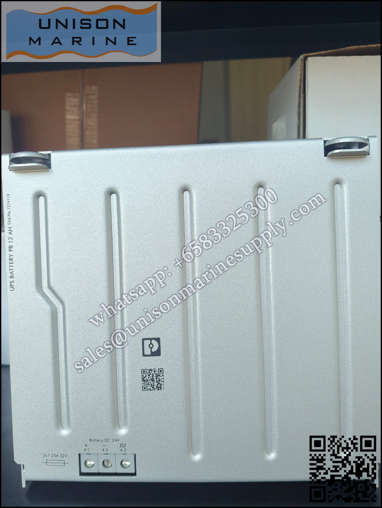 Phoenix Contact Battery module：UPS-BAT/PB/24DC/12AH,1274119