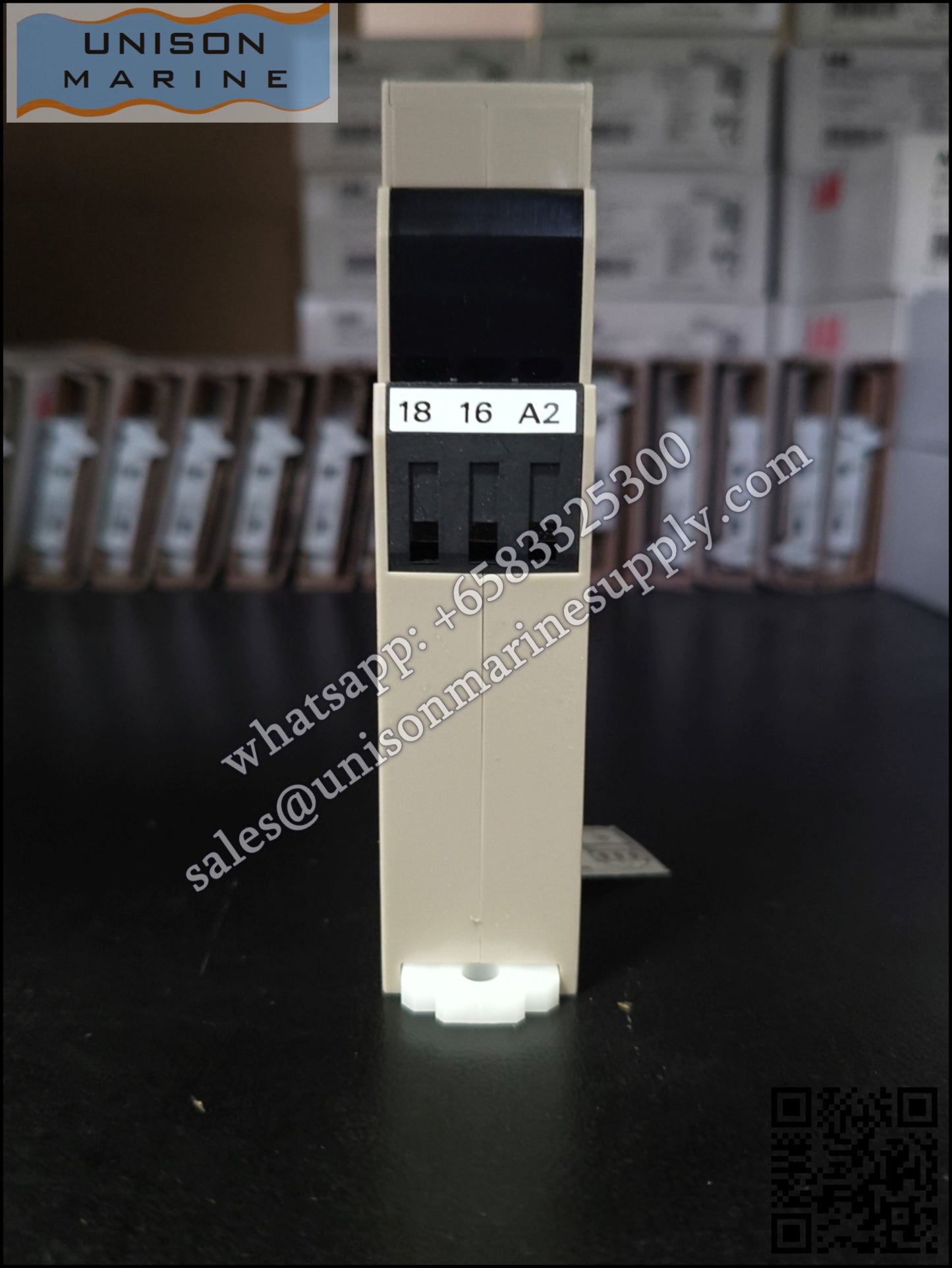 Omron DIN Rail Timer Relay: H3DK-HBL AC/DC24-48