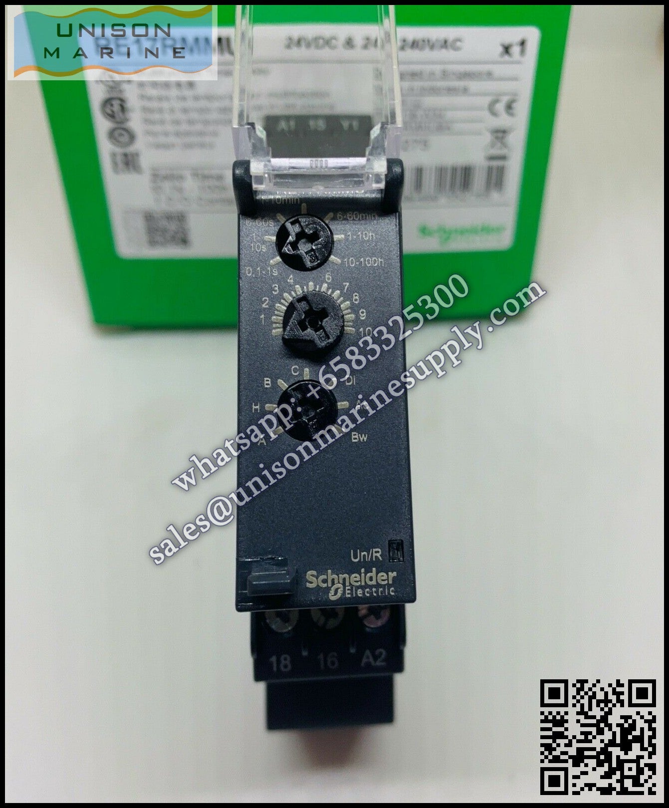 Schneider Harmony Timer Relays: RE17RMMU, 1 s..100 h - 24..240V