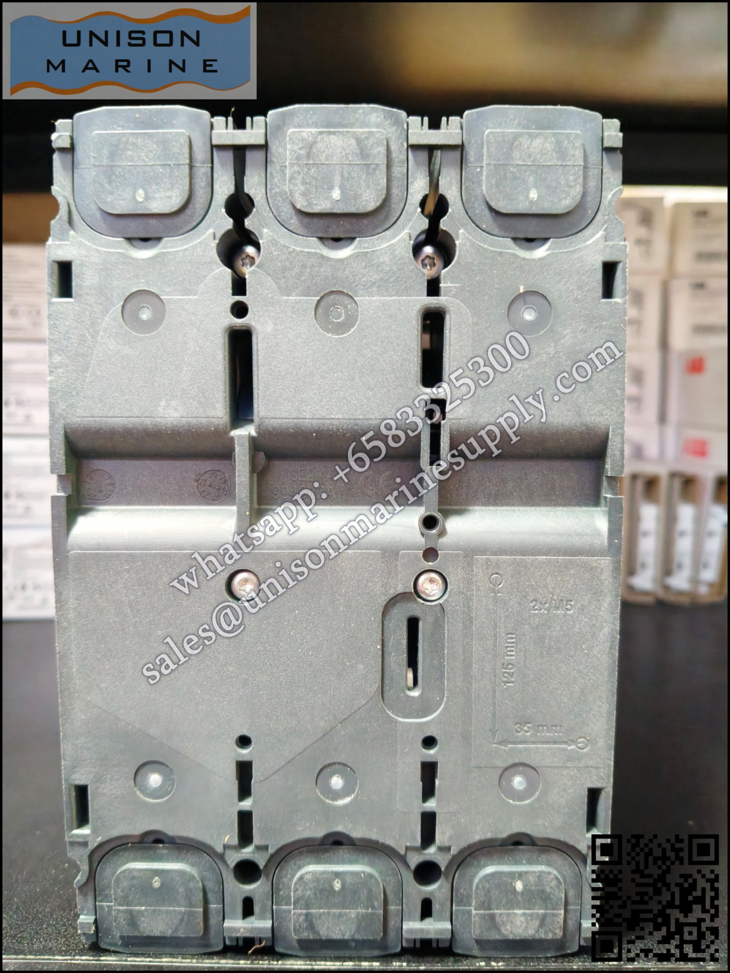 Schneider Electric circuit breaker NSX100B 20kA AC 3P3D TMD25A