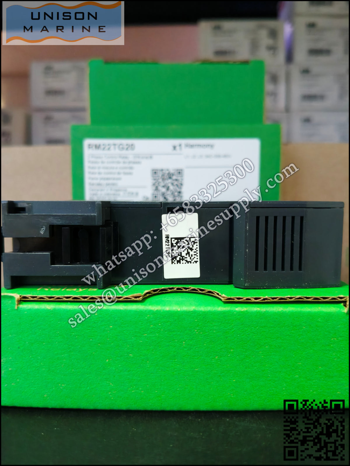 Schneider Phase Monitoring Relays: RM22TG20, supply control relay, 8A, 2 CO, 183-528VAC