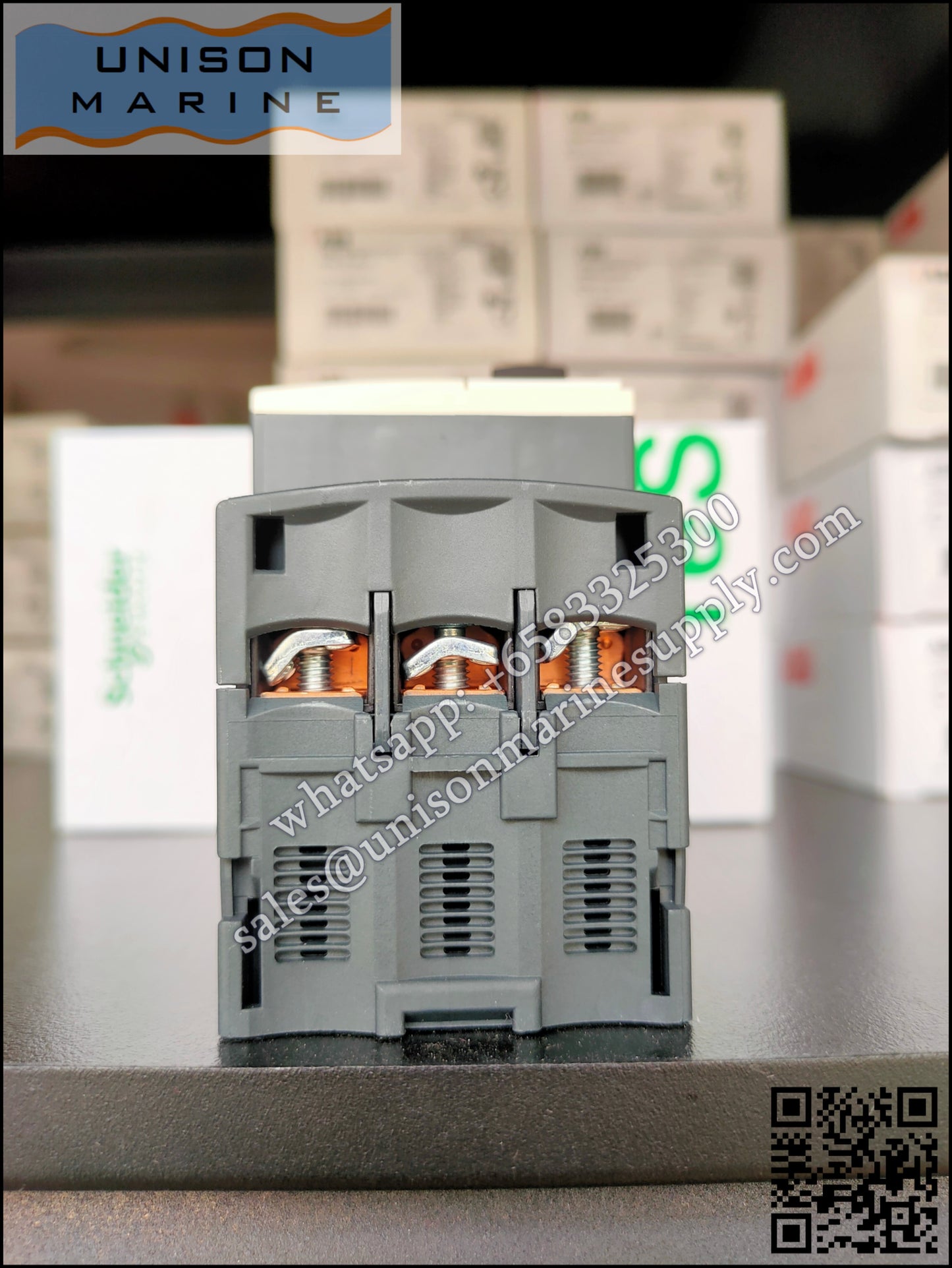 Schneider TeSys Deca Motor circuit breaker: GV2ME03C, 3P 0.25 to 0.4A