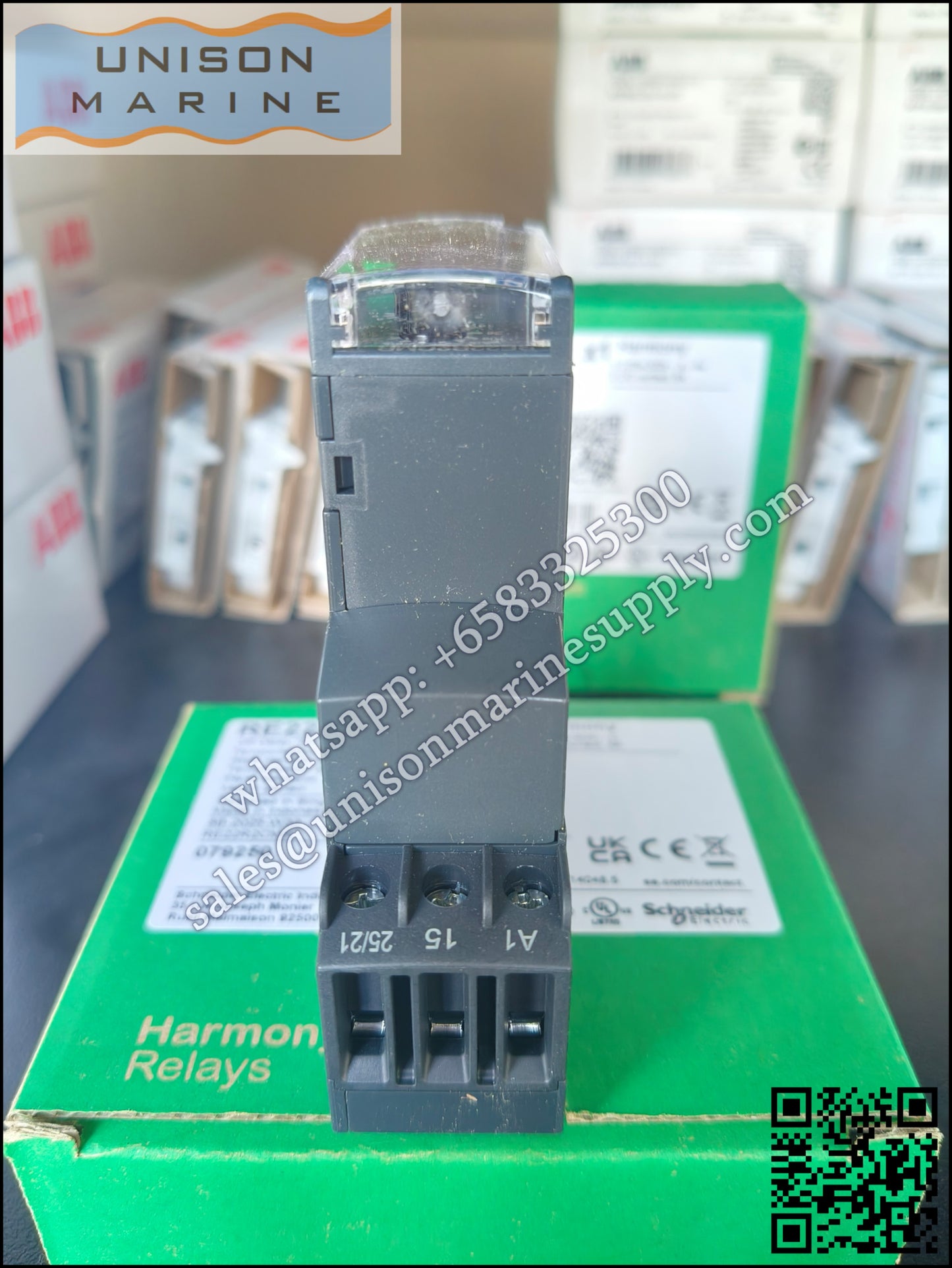 Schneider Harmony Timer Relays: RE22R2CMR,Off delay timing relay,24~240V