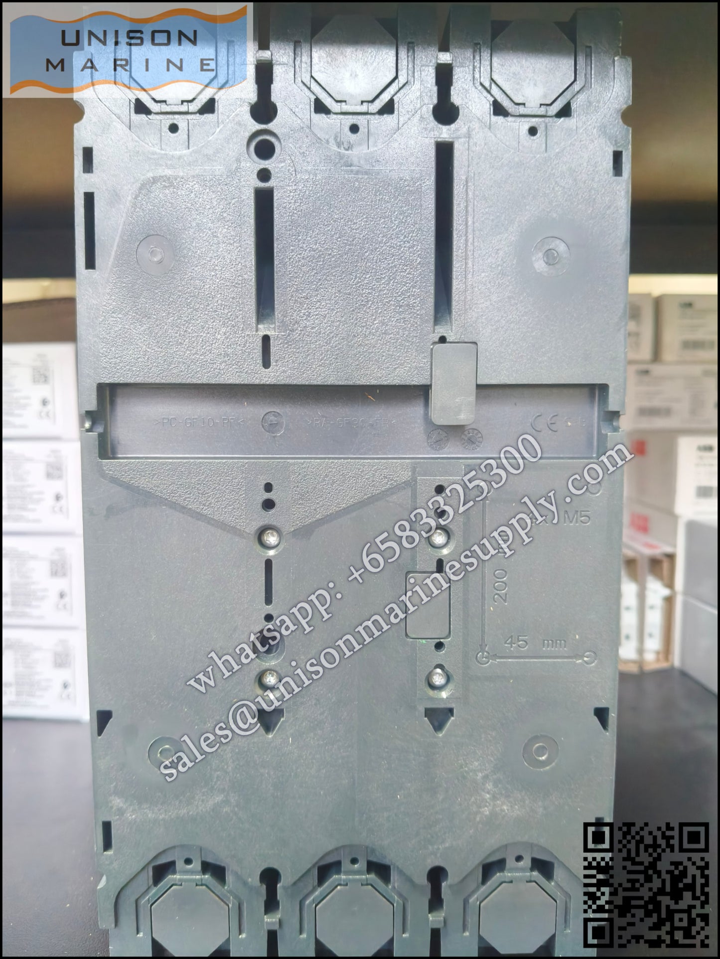 Schneider Electric circuit breaker：NSX630H,  70kA 3P3D 630A Mic5.3A；C63H35A630