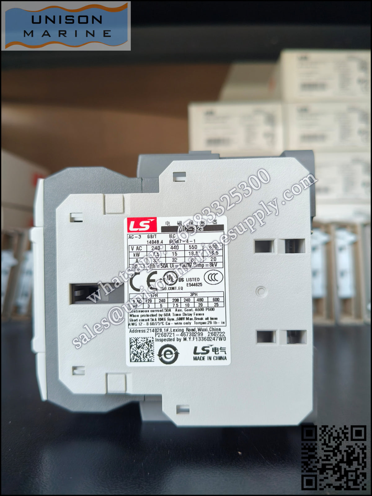 LS ELECTRIC - Contactor MC-32A 220VAC 1A1B