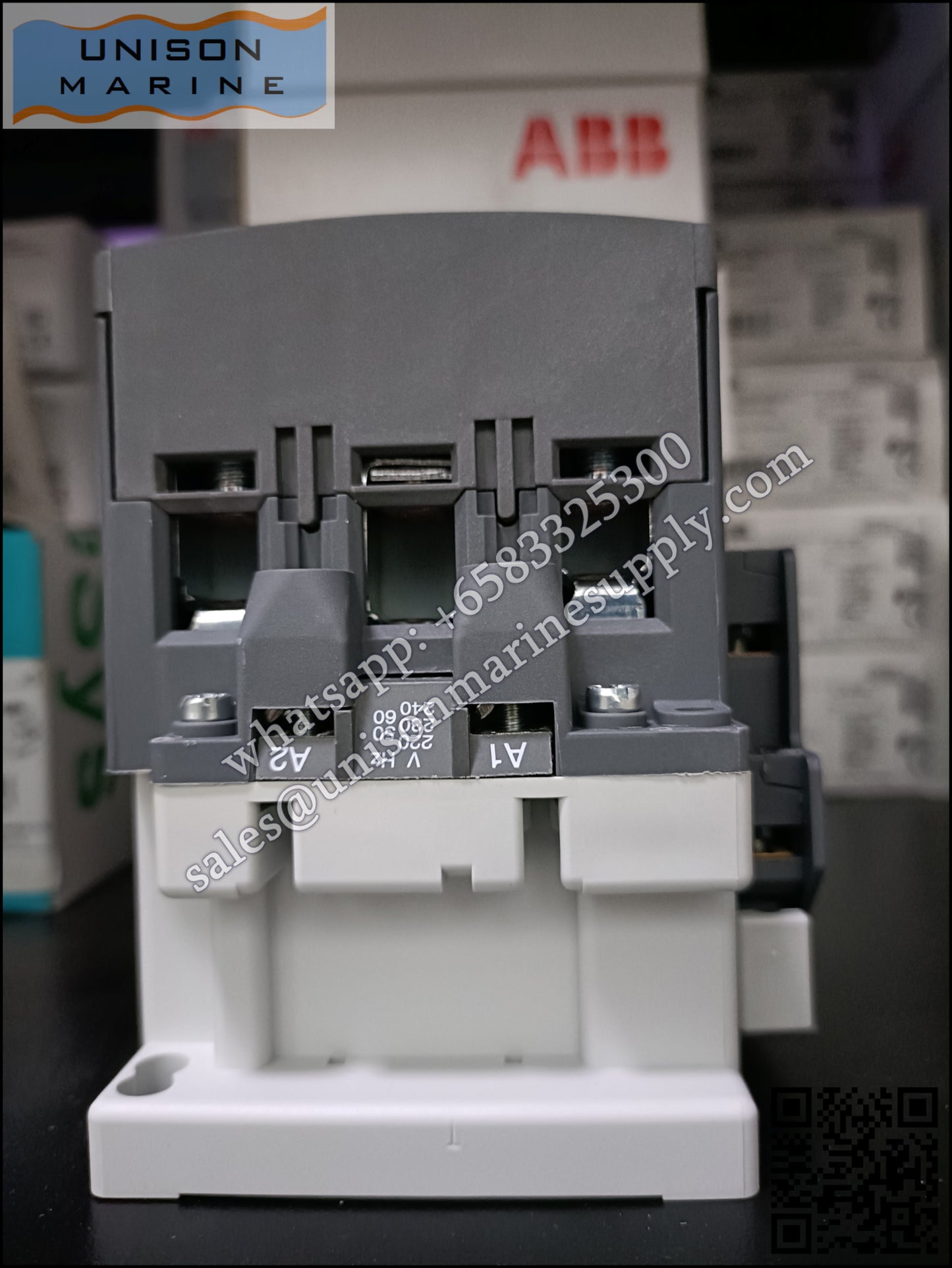ABB Magnetic Contactors AX Series : AX65-30-11-80*220-230V50Hz/230-240V60Hz,1SBL371074R8011
