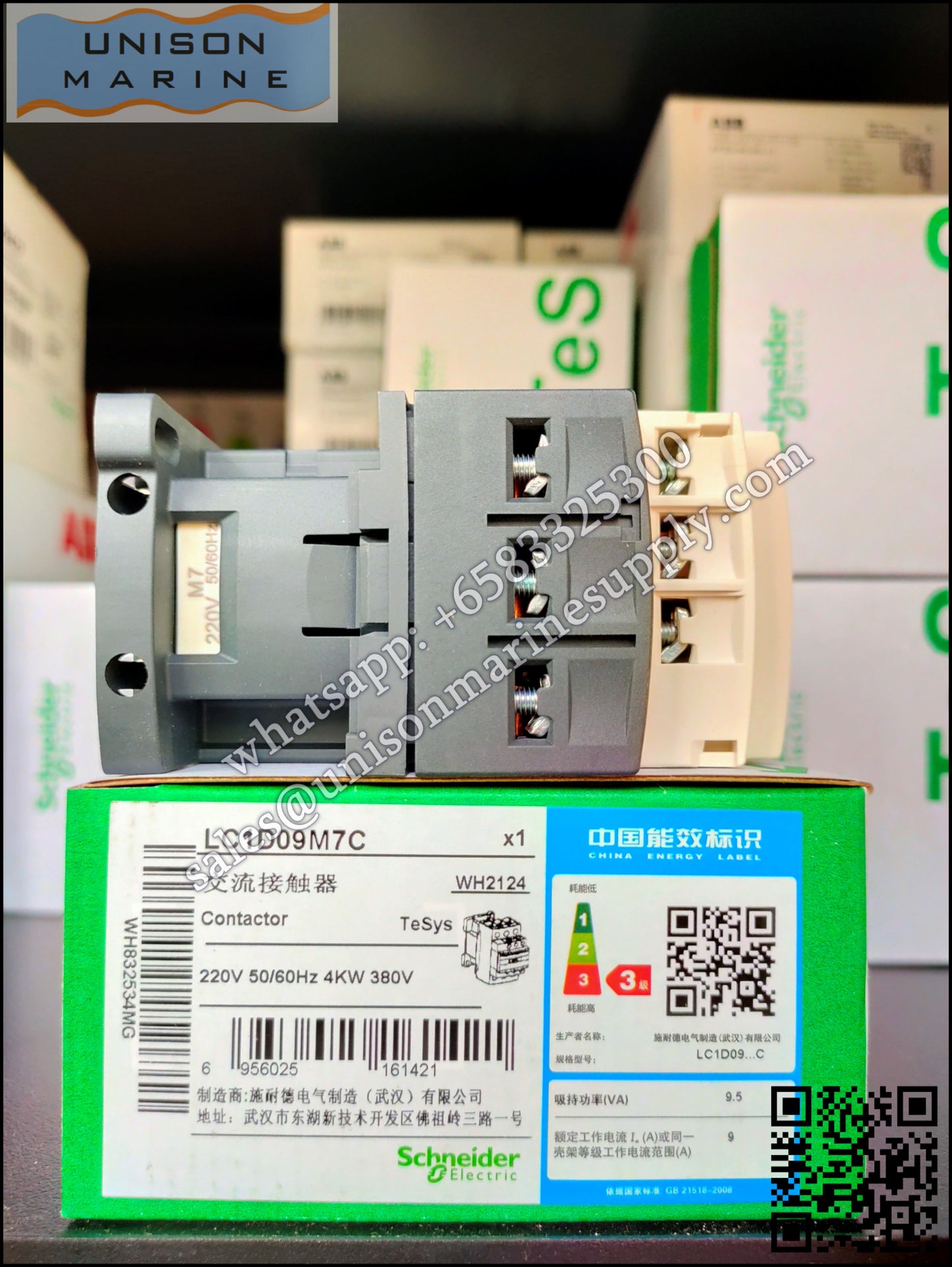 Schneider TeSys Deca Contactors : LC1D09M7C