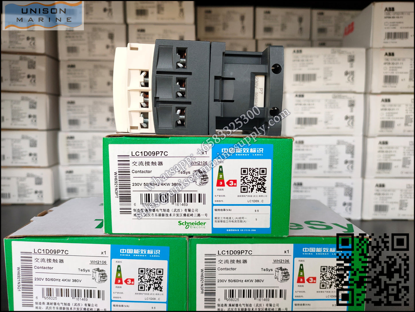 Schneider TeSys Deca Contactors : LC1D09P7C