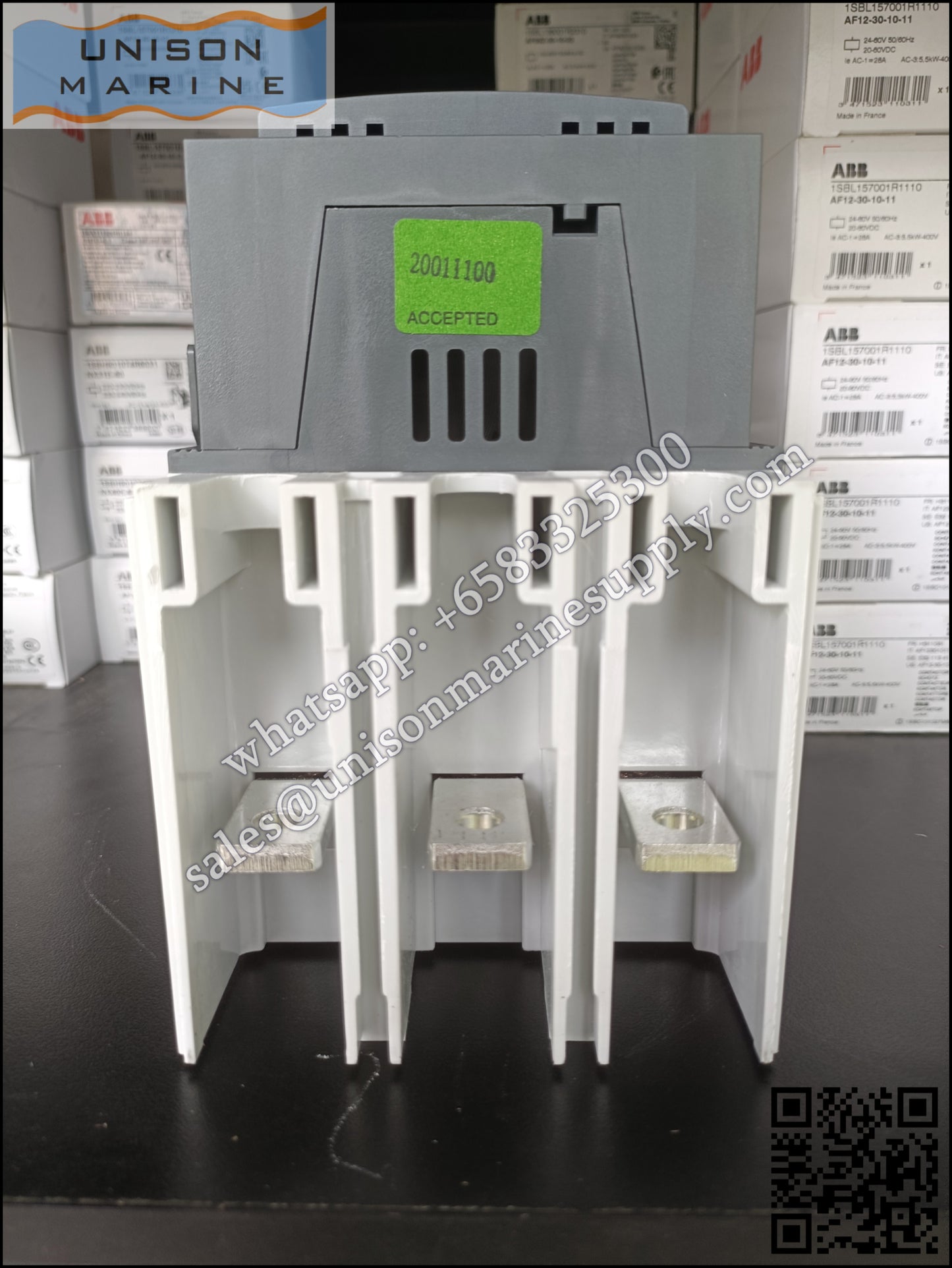 ABB Magnetic Contactors AX Series : AX185-30-11-80*220-230V50Hz/230-240V60Hz,1SFL491074R8011