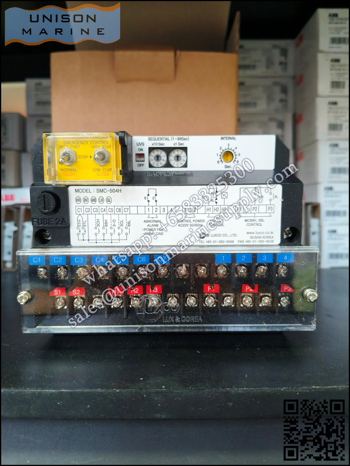 Westronics（LUXCO）Marine motor controller : SMC-504H