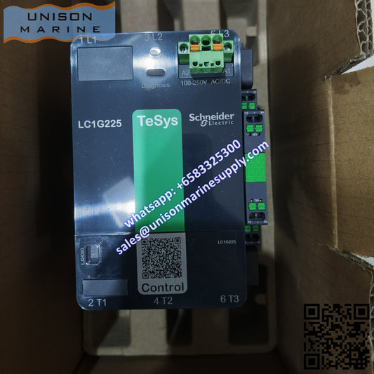 SCHNEIDER Contactor TeSys Giga 3P(3NO) AC-3,   LC1G225KUEN