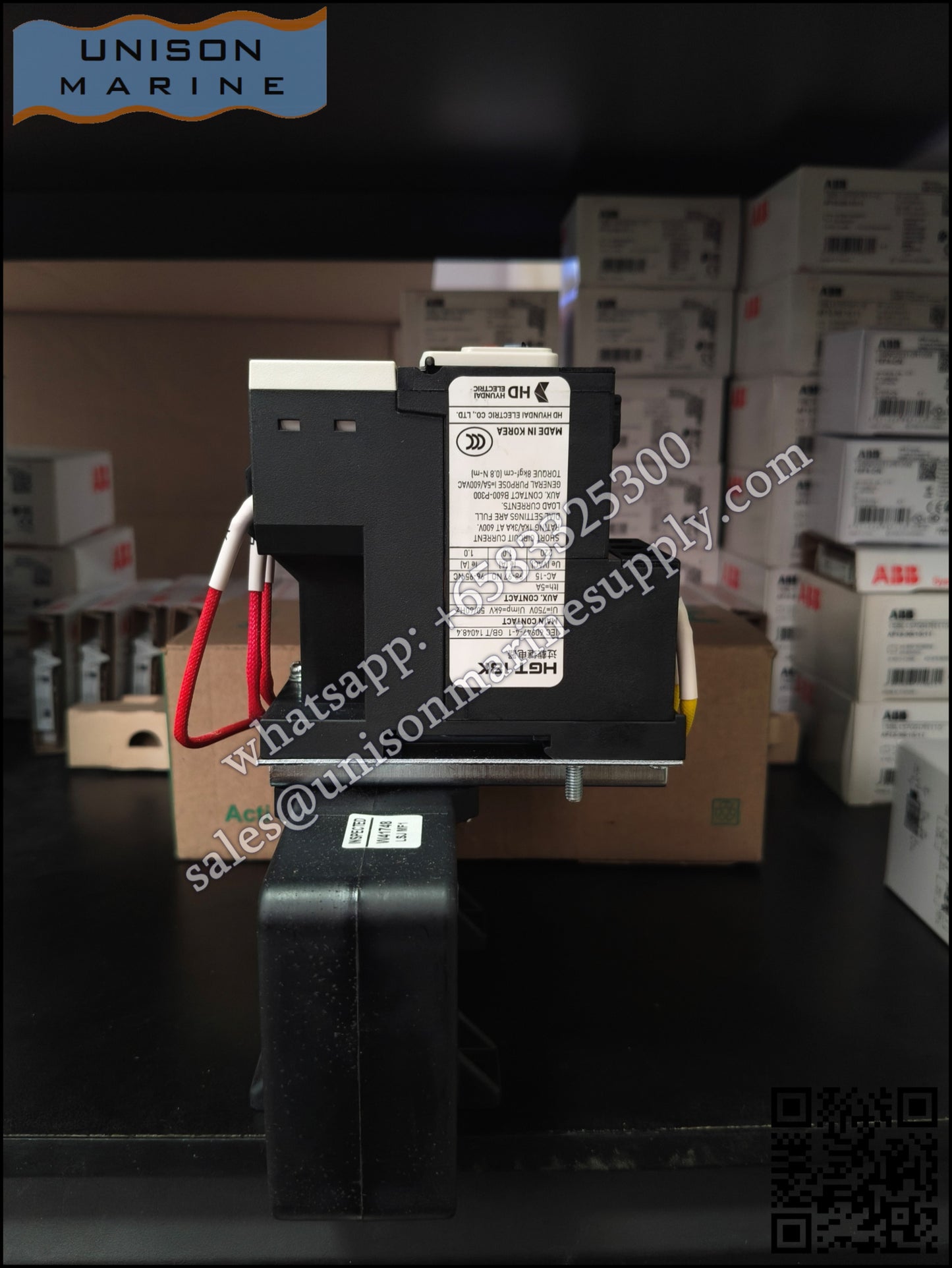 Hyundai Marine Thermal Overload Relay (TOR) HGT500K A0500S