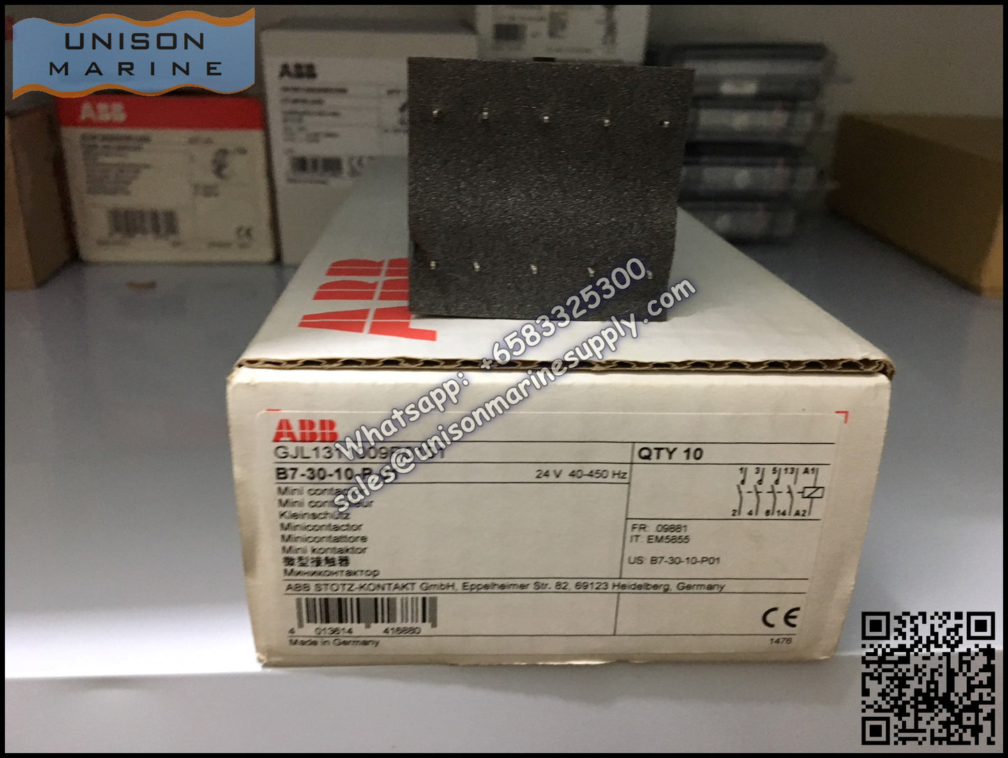 ABB B6, B7 series mini contactors: B7-30-10-P