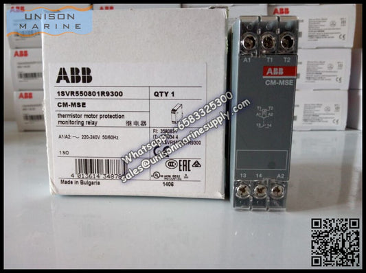 ABB Thermistor Motor Protection Relays CM-MSE 1 n/o Contact