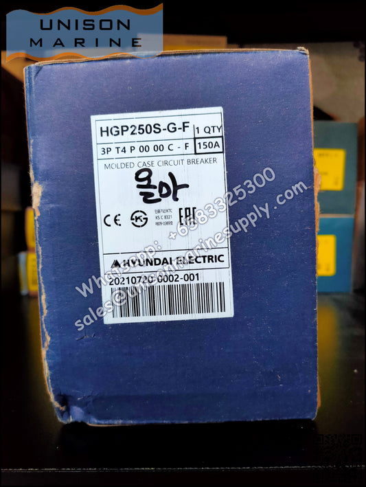 Hyundai Marine Circuit Breaker (MCCB) - HGP250S 3P Fixed / Plug-in Type