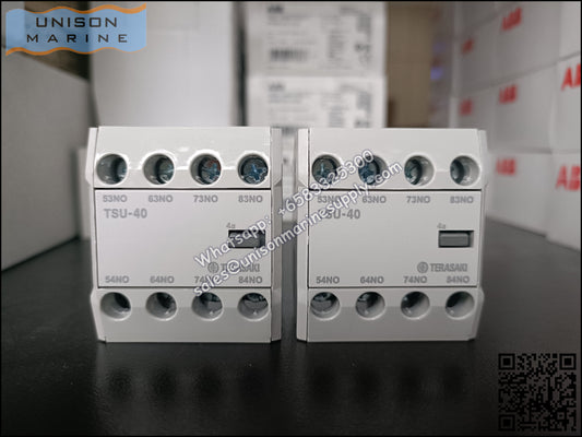 TERASAKI Marine Magnetic Contactors Auxiliary Contact Block，TSU-40