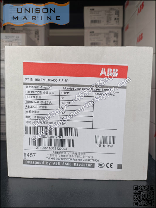 ABB SACE Tmax XT Circuit Breakers: XT1N160
