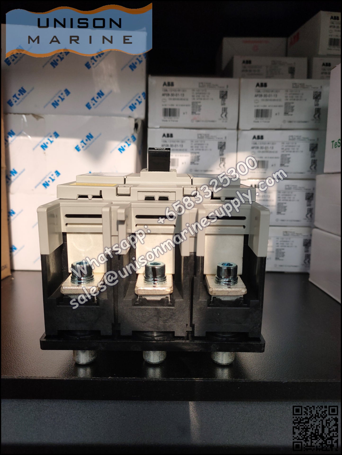 TERASAKI Molded Case Circuit Breaker, MCCB: S225-NF 3P 200A PMC