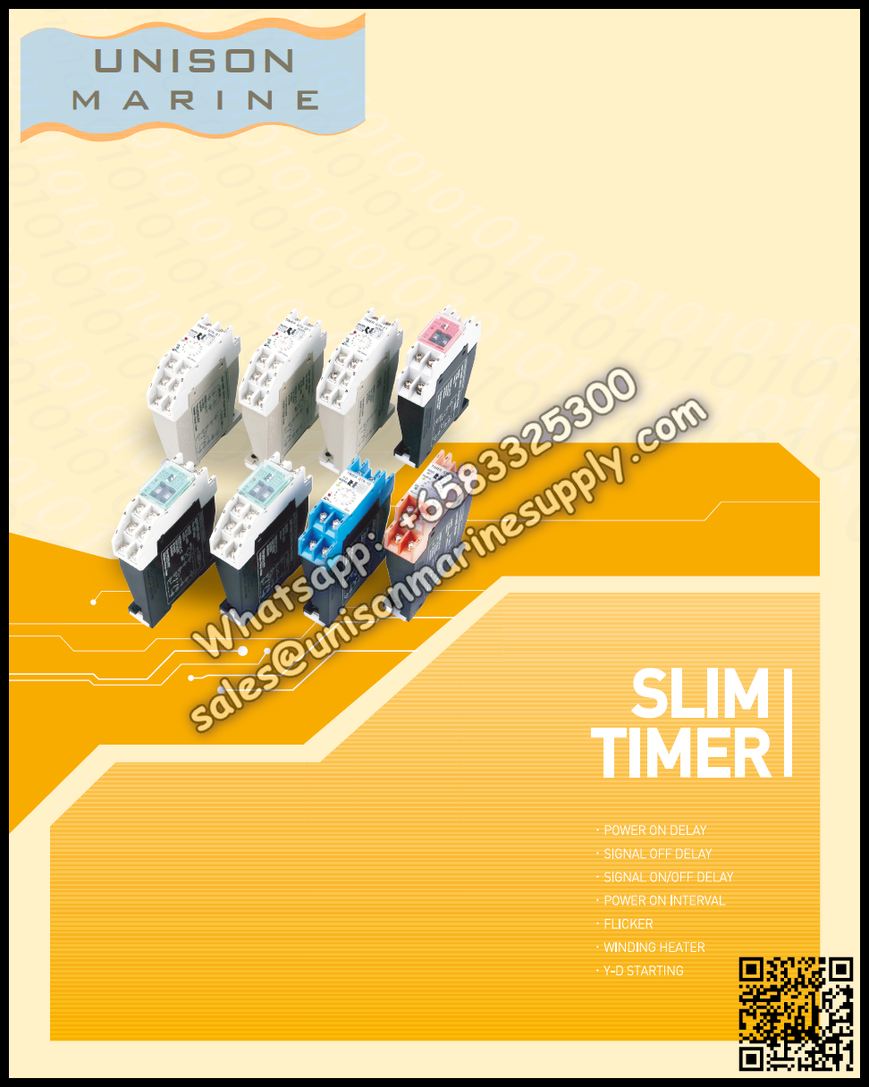 Westronics（LUXCO）Marine Slim Timer : GTN-YD AC380-480V