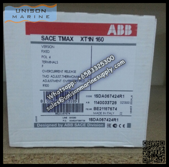 ABB SACE Tmax XT Circuit Breakers: XT1N160