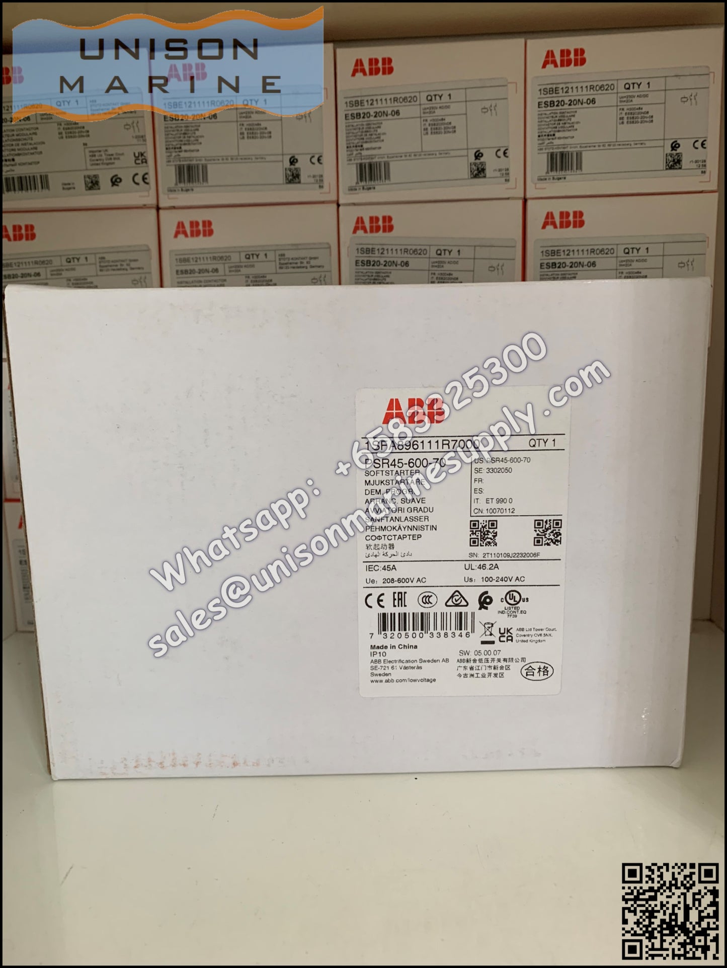 ABB PSR Softstarter PSR45-600-70 / PSR45-600-11