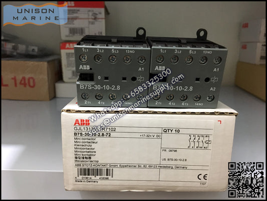 ABB B6, B7 series mini contactors: B7S-30-10-2.8 / GJL1313001R7102