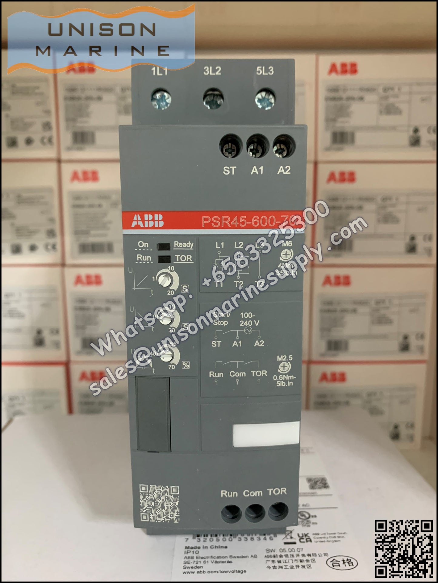 ABB PSR Softstarter PSR45-600-70 / PSR45-600-11