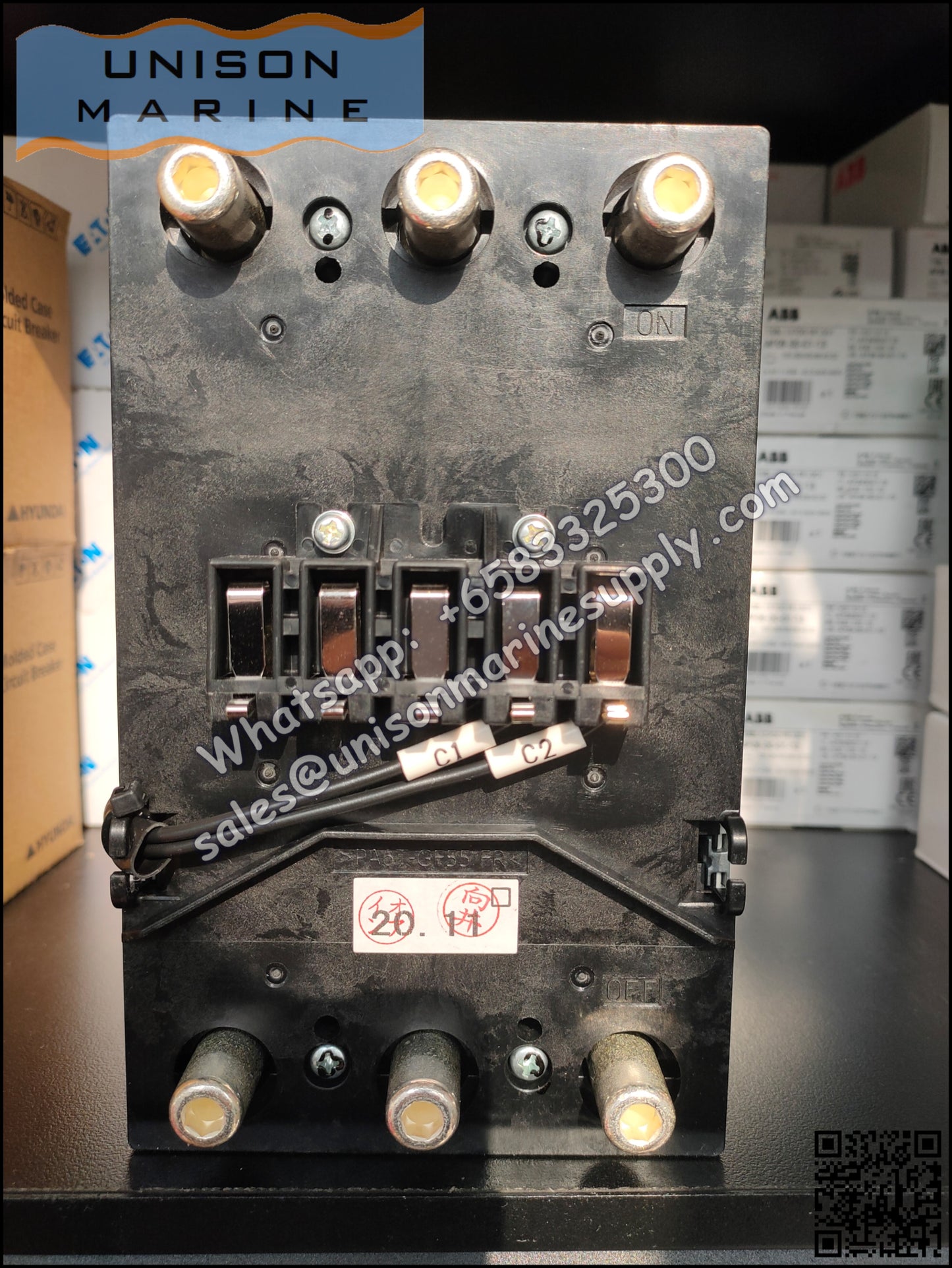 TERASAKI Molded Case Circuit Breaker, MCCB: S225-NF 3P 200A PMC