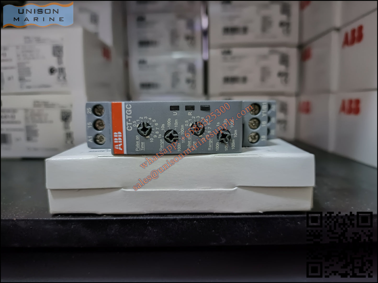 ABB Electronic Time Relay CT-TGC.22, 1SVR508160R0100