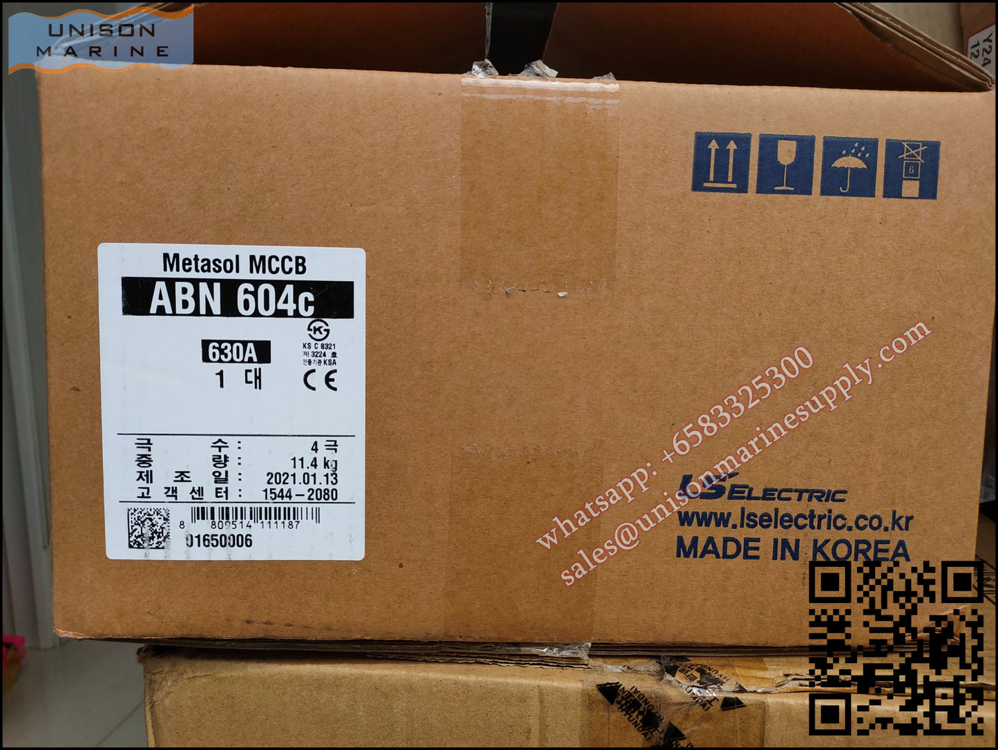 LS Metasol marine circuit breaker- ABN604C 4P 630A