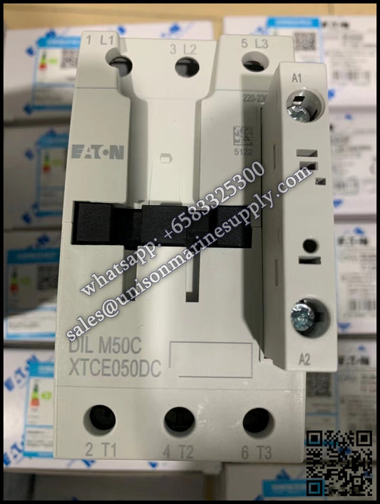 Eaton DILM Contactor, DILM50C 220-230V 50Hz Coil  3-Pole