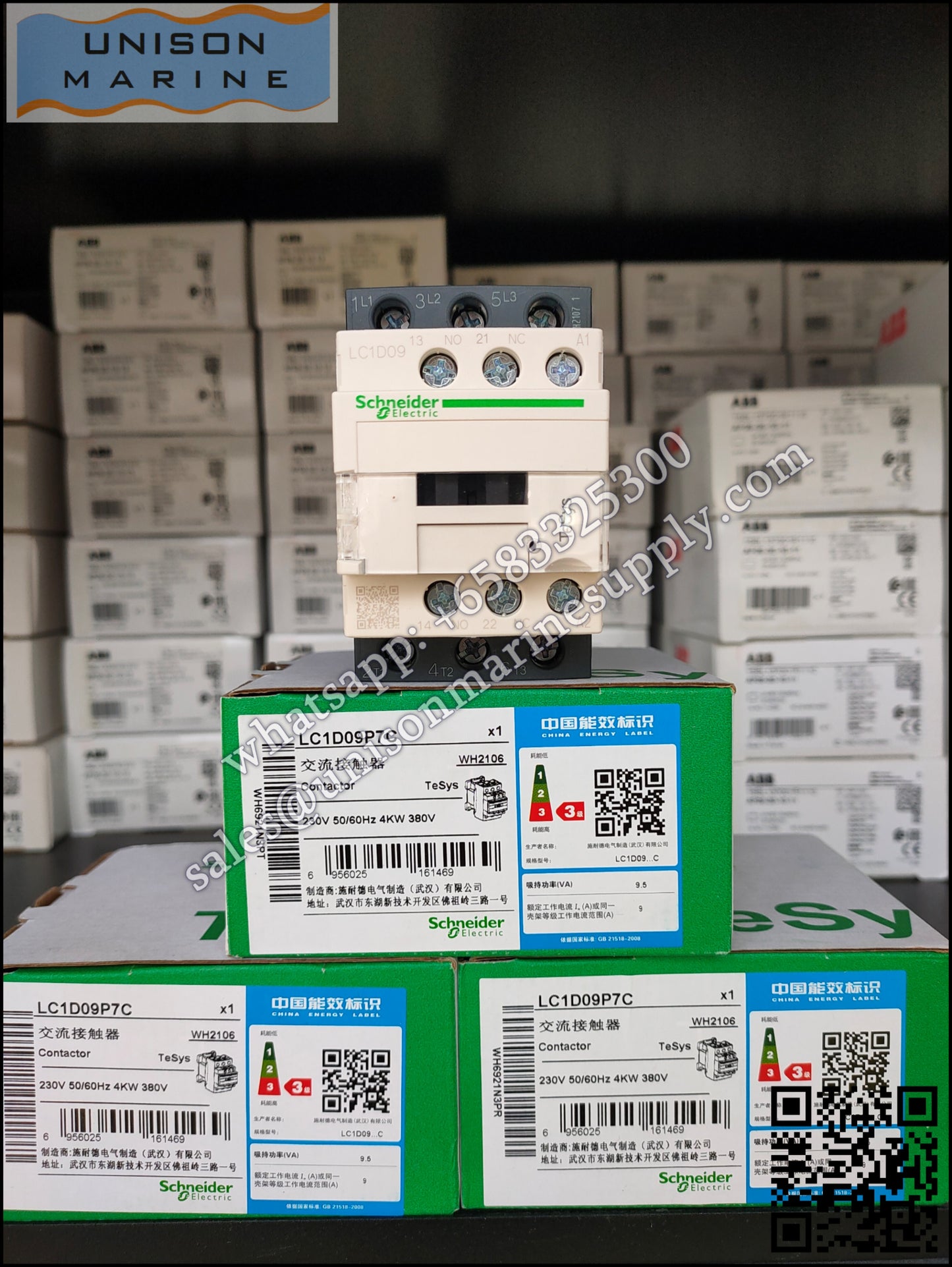 Schneider TeSys Deca Contactors : LC1D09P7C