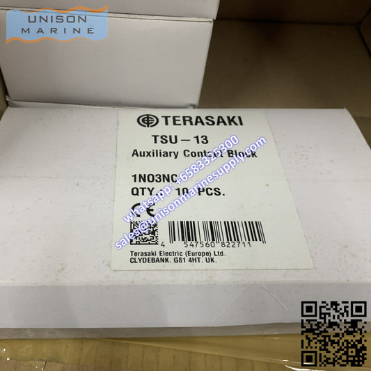 TERASAKI Marine Magnetic Contactors Auxiliary Contact Block，TSU-13