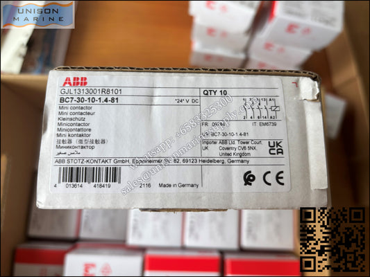 ABB B6, B7 series mini contactors: BC7-30-10-1.4-81,GJL1313001R8101